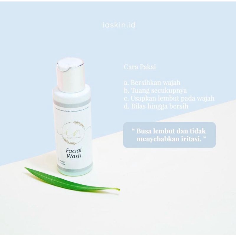 Ia Beauty Skincare Paket Skincare Acne & Glowing BPOM Menghilangkan Jerawat 10x Lebih Cepat Paket Skincare Perawatan Wajah Skincare Acne Skincare Jerawat Paket Kecantikan Skincare Pria Dan Wanita Skincare BPOM-2