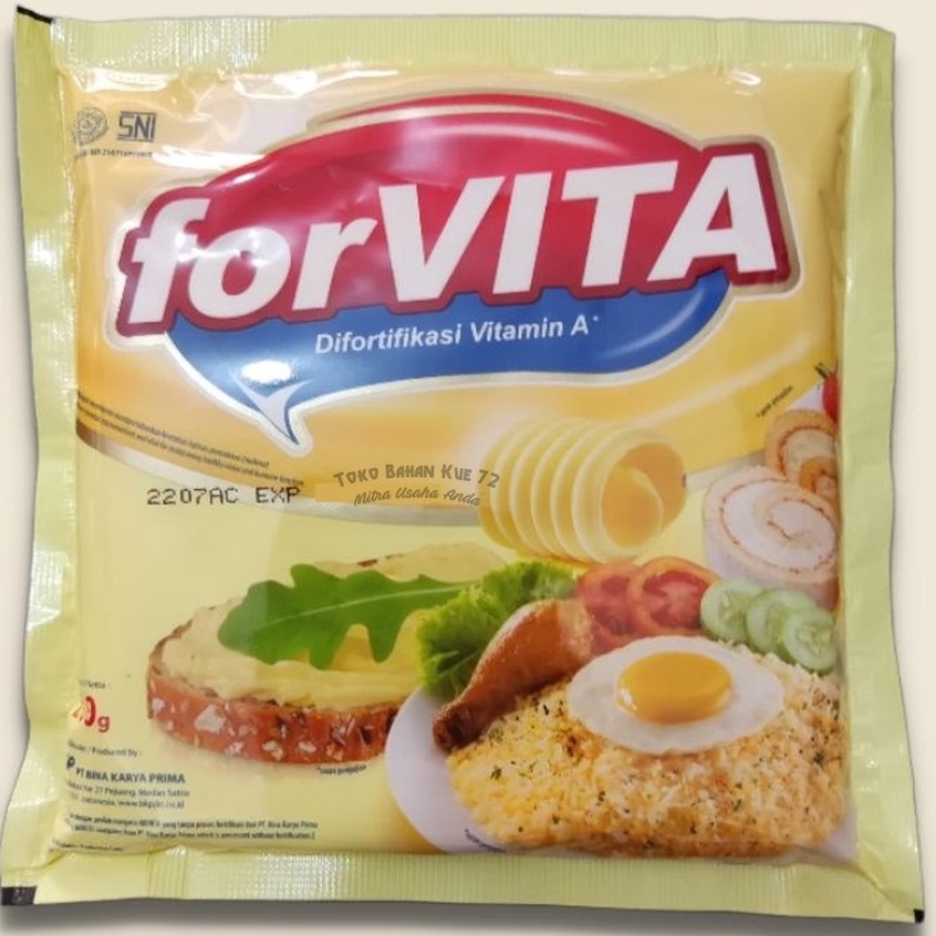 

forVITA Margarin 200gr Fortified with Vitamin A