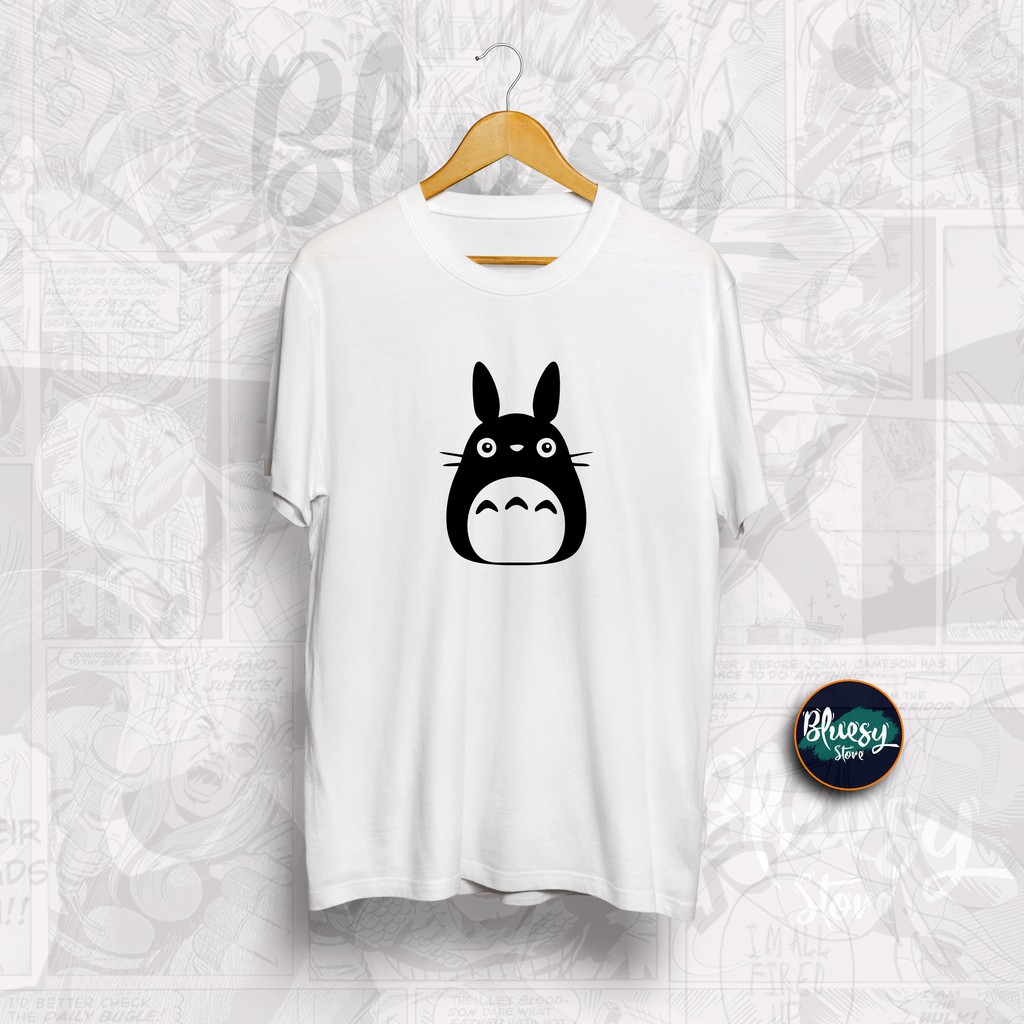 Kaos TOTORO MY NEIGHBOR GHIBLI STUDIO / Kaos ANIME GHIBLI MY NEIGHBOR TOTORO