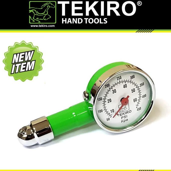 Pengukur Tekanan Ban 0 - 60 psi Tekiro Alat Ukur Ban