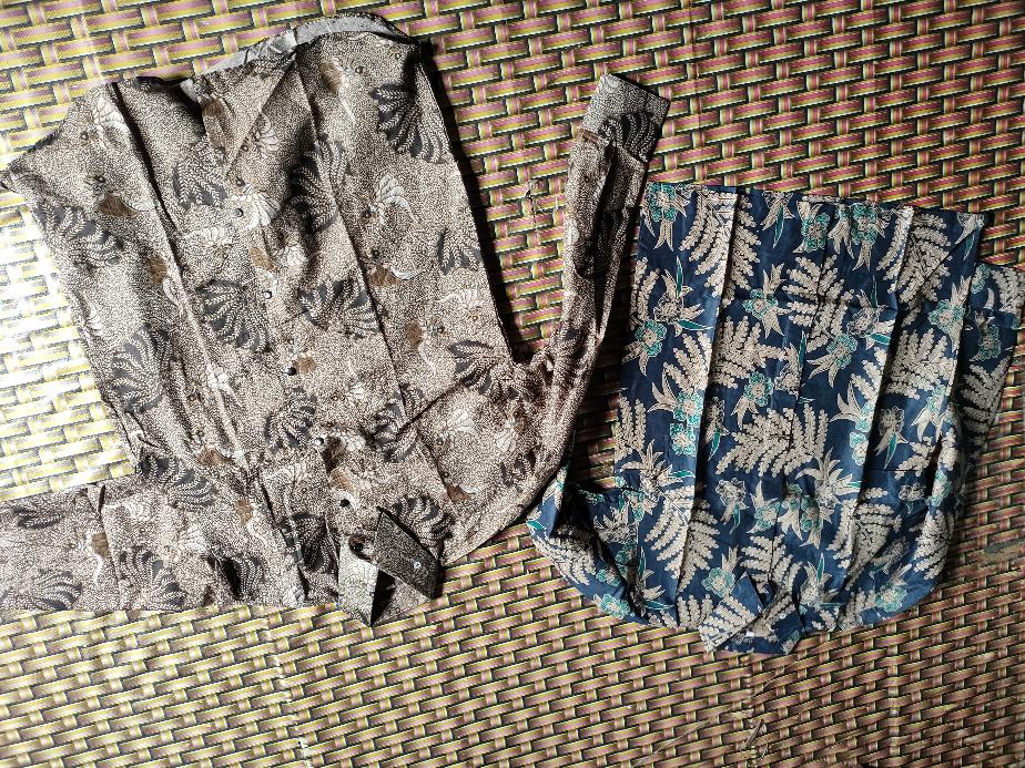 Baju Batik Pria Slimfit Big Size M L Xl Xxl Atasan Kemeja Batik Lengan Panjang Original