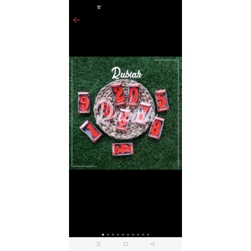 Lilin Angka Hiasan Kue Ulang Tahun