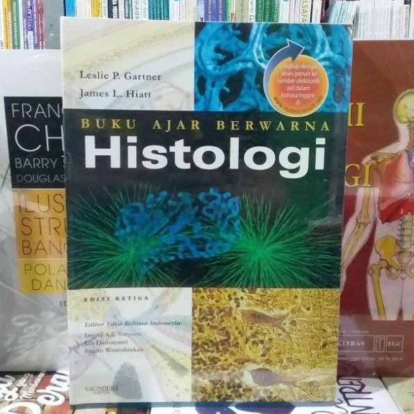 BUKU AJAR BERWARNA HISTOLOGI GARTNER ORIGINAL