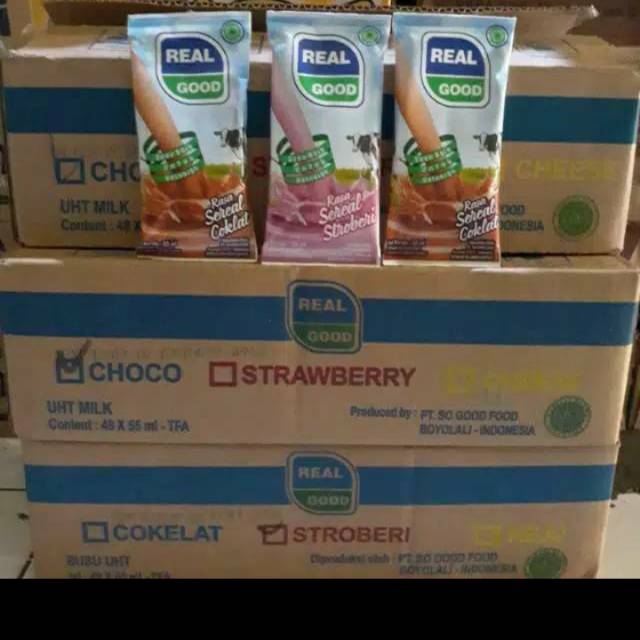 

Susu real good 55ml