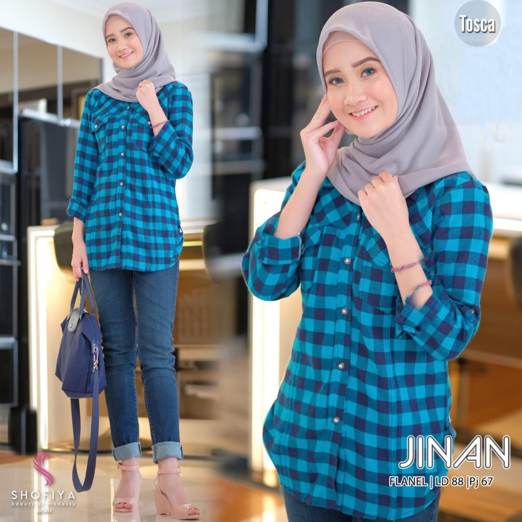 Kemeja SHOFIYA JIHAN Atasan Wanita