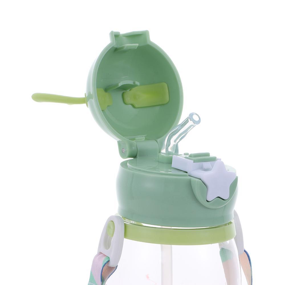 Populer Botol Air Minum Anak Travel 600ML Kartun Water Cup