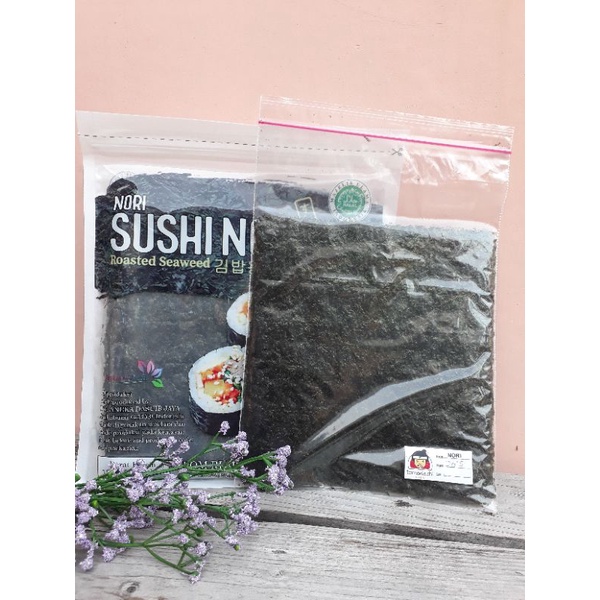 

Tomodachi 20 lembar Nori JSF/ Nori Halal Sushi Gimbab/Rumput Laut Sushi Gimbab