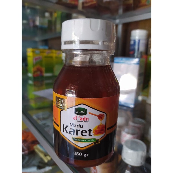 

Madu murni karet 350 gram Al badr