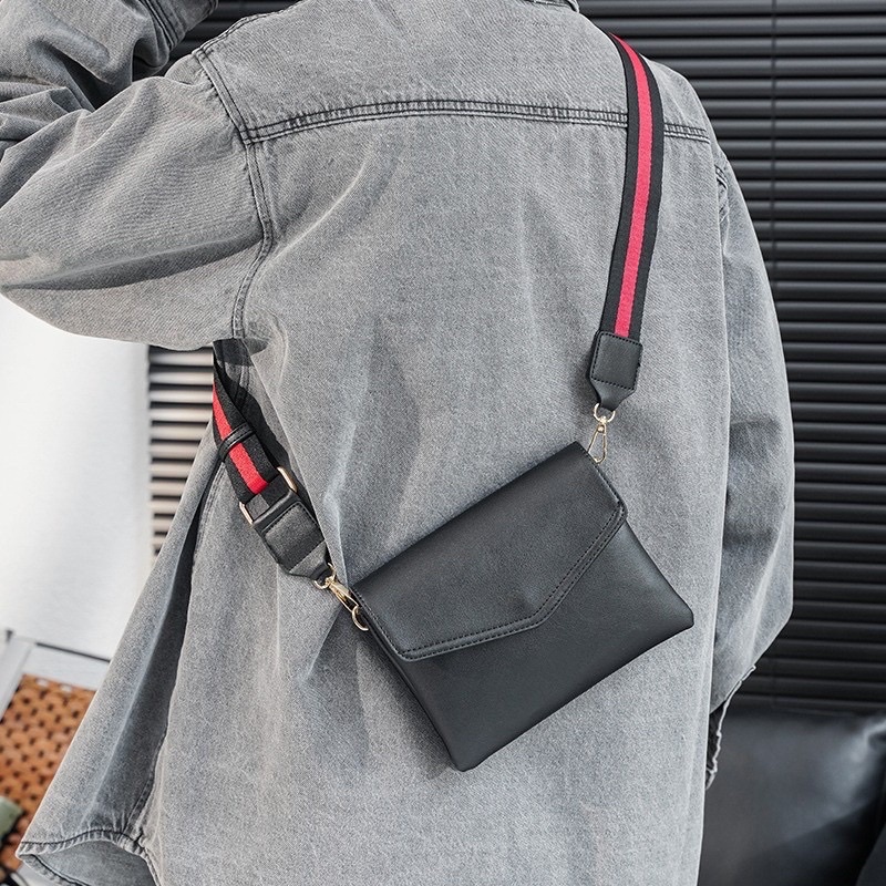 Tas Selempang Mini Kulit / Sling Bag Kulit pria (Import Quality)