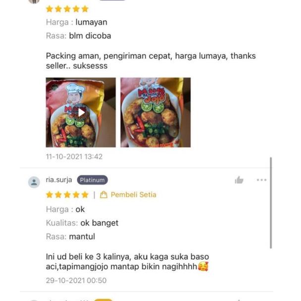

Banjir Promo 9.9 BAKSOACIMANGJOJOREGULER .,..,.,,,,.,