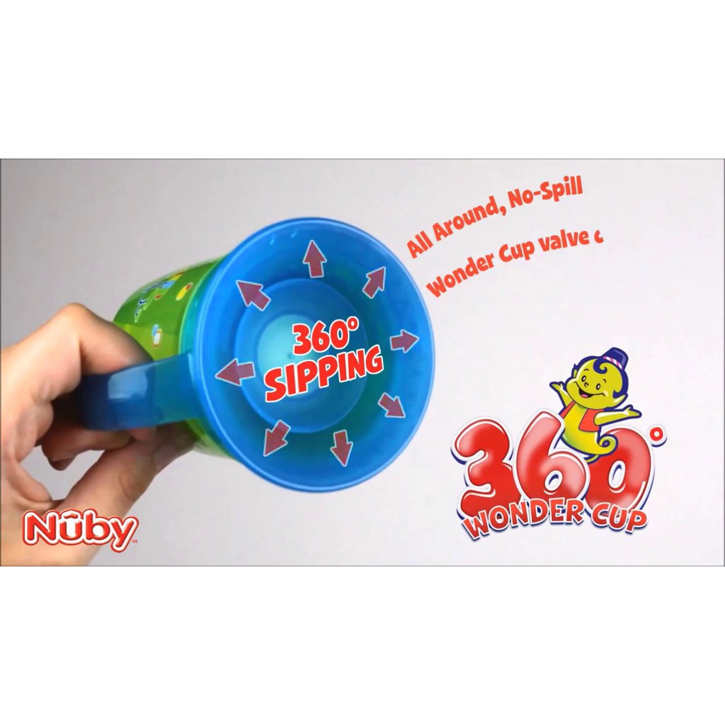 Nuby 10679 Trainer Sipeez 360 Wonder Cup 240ml 6m+