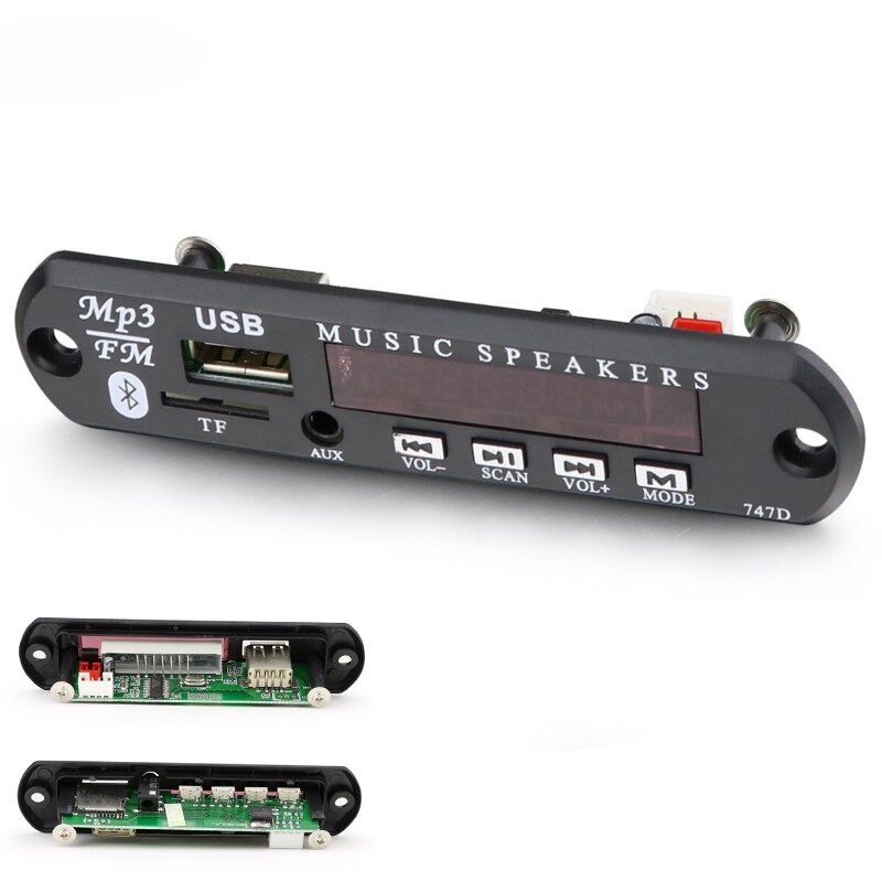 Tape Audio Mobil MP3 Player Bluetooth Wireless Receiver 12V - JSD-565