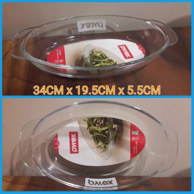 PYREX OVAL DISH 1.7L
