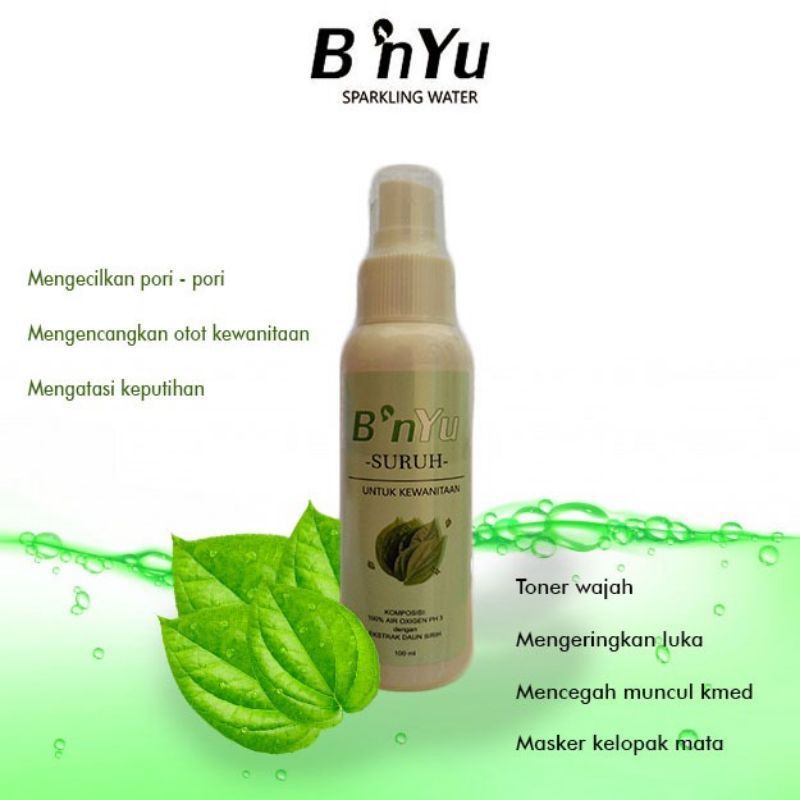 BNYU SURUH | b'nYu sparkling water untuk daerah kewanitaan