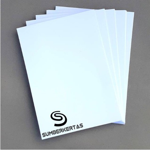

KERTAS ART CARTON 260 GSM UKURAN A4 ISI 10 LEMBAR