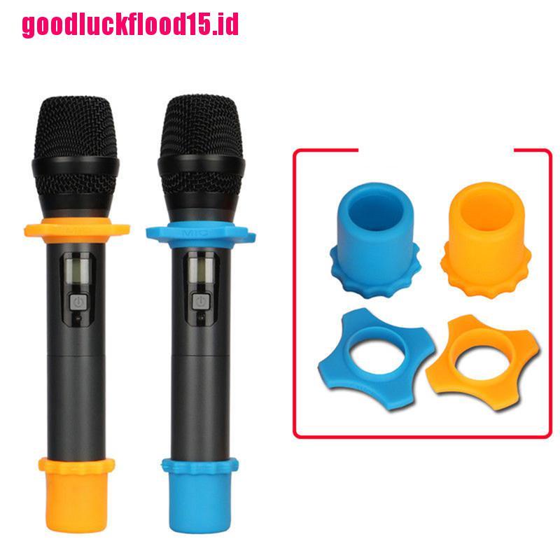 (LUCKID) Ring Pelindung Microphone Wireless Anti Terguling