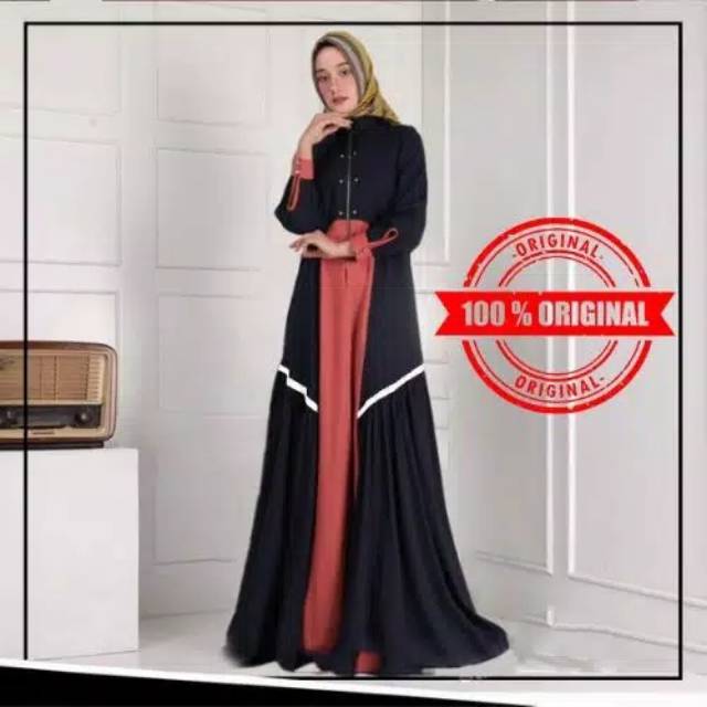 Gamis Syari Vendre Belle Dress Black