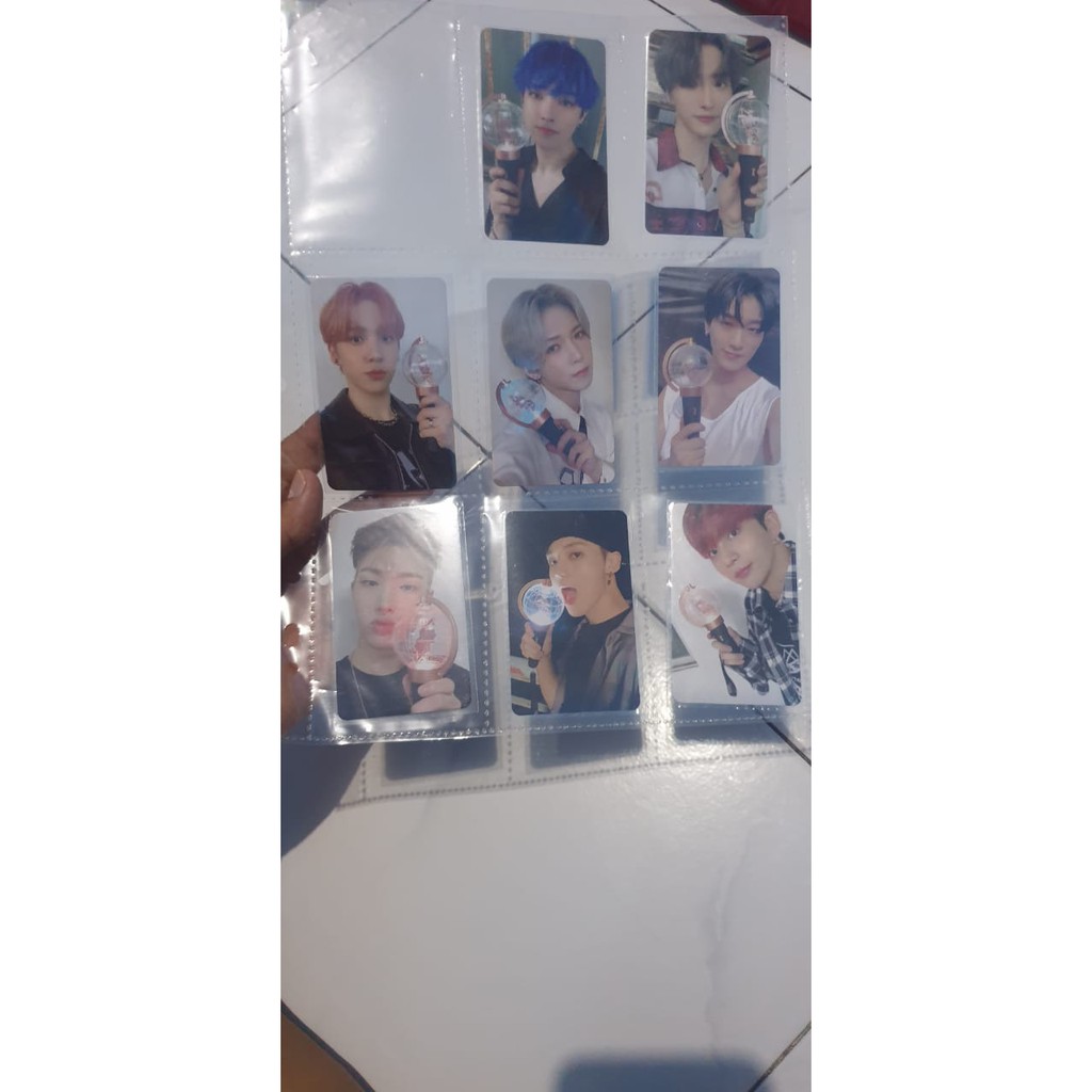 {READY} ATEEZ LIGHTSTICK CASE PHOTOCARD PC