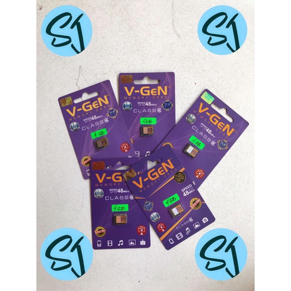 Memory Card V-GEN Micro SD 4GB Original