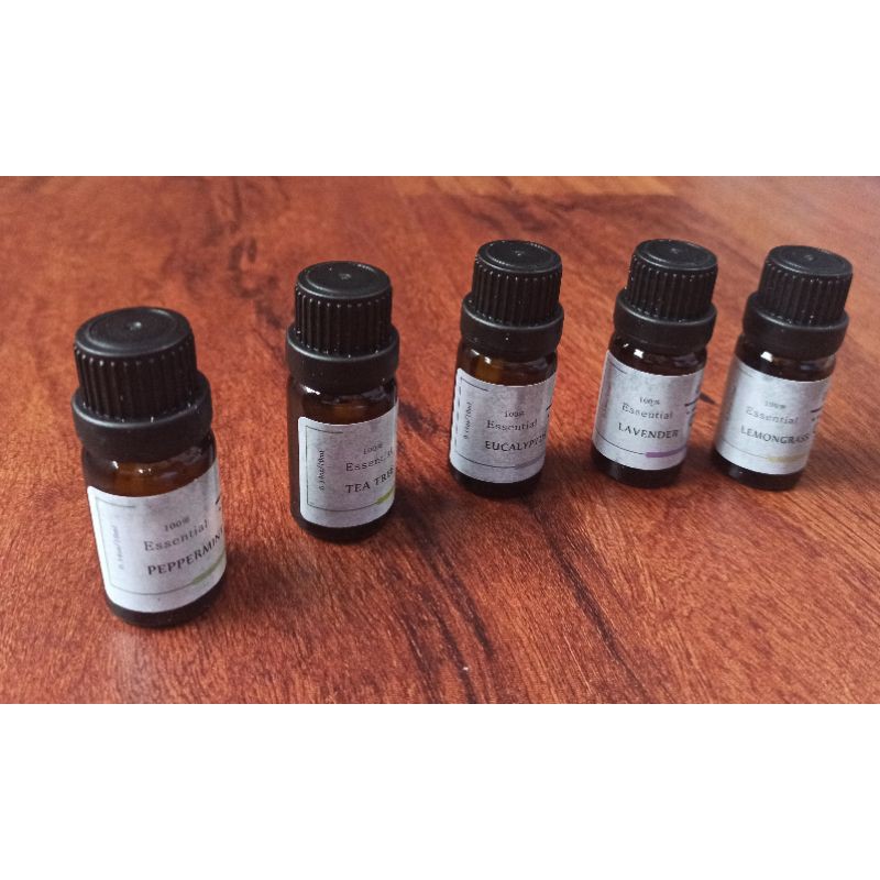 10ml oil essential oils Aromatherapy fitsun diffuser Peppermint Eucalyptus Lemongrass Tea Lavender