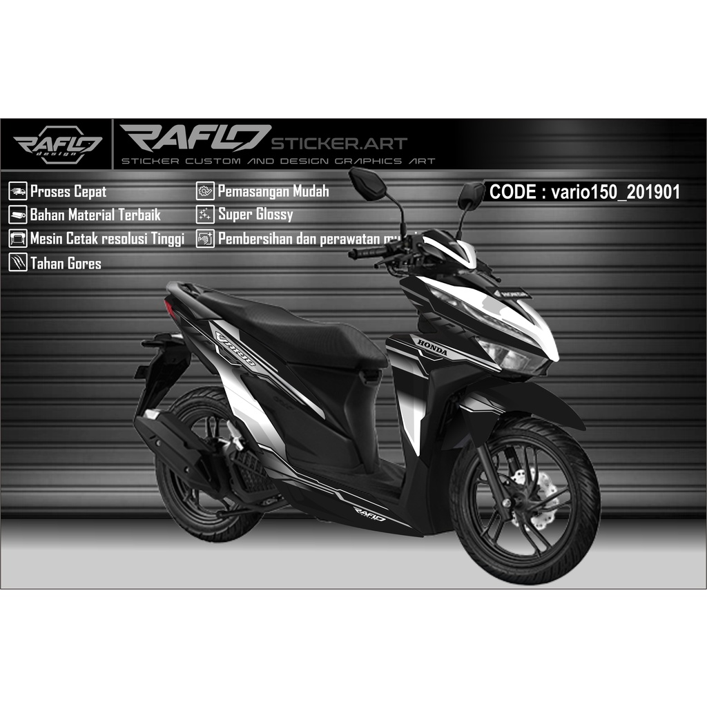 Jual decal vario 150 new / decal vario 125 / decal full / decal motor