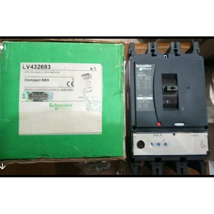 MCCB / Breaker 400A 3P 50Ka Tipe NSX400N / NSX-400N Merk Schneider