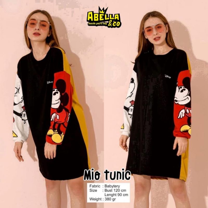 MIO TUNIK | KAOS IMPORT | TUNIK JUMBO | OVERSIZE | LD 120 ATASAN WANITA IMPORT