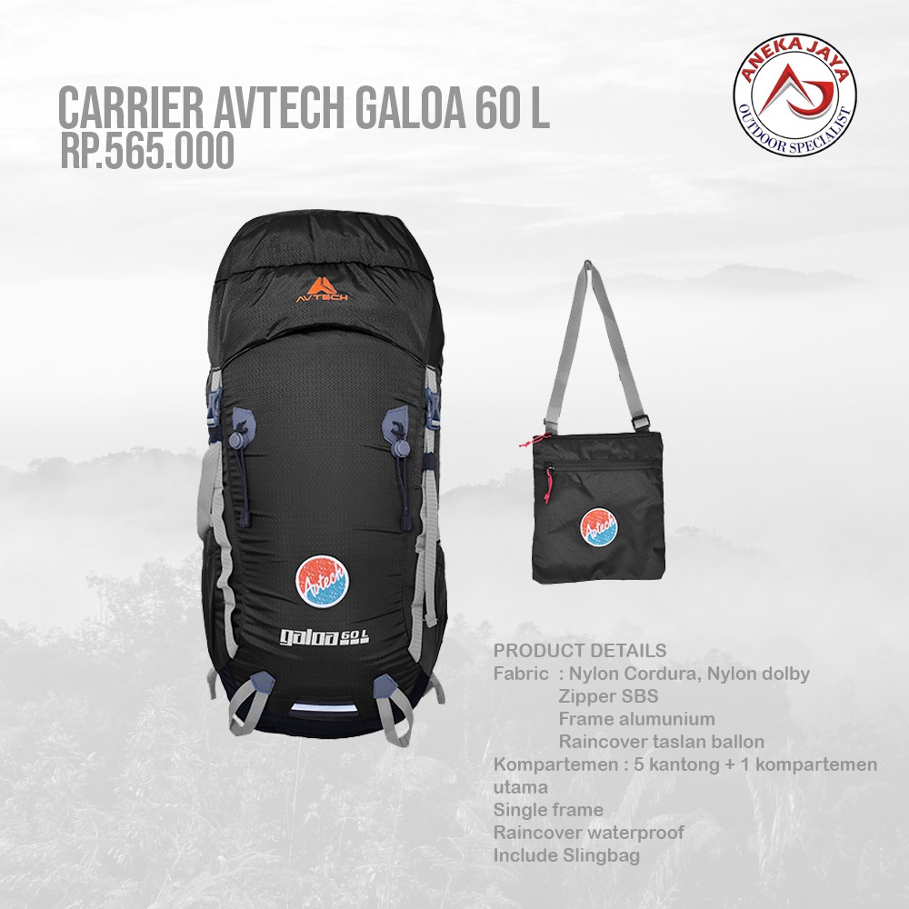 CARRIER AVTECH GALOA 60 LITER