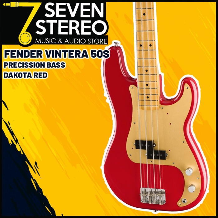 Fender Vintera 50s Precision Bass Dakota Red