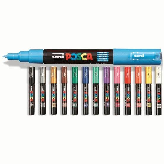 

Sale Uni Posca Pc-1M Poster Paint Marker, Extra Fine Point. Satuan Murah