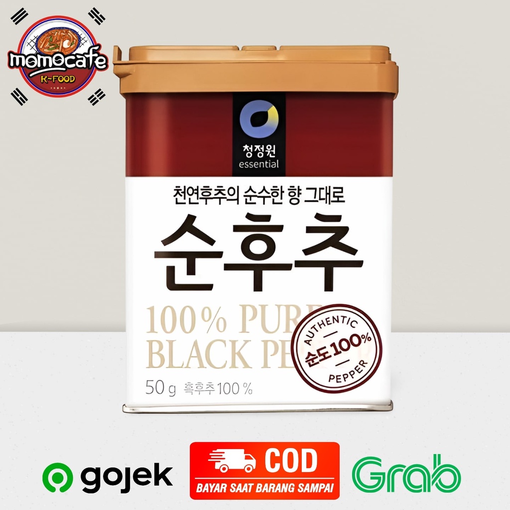 

Chung Jung One Blackpepper 50g - Lada Hitam Made In Korea