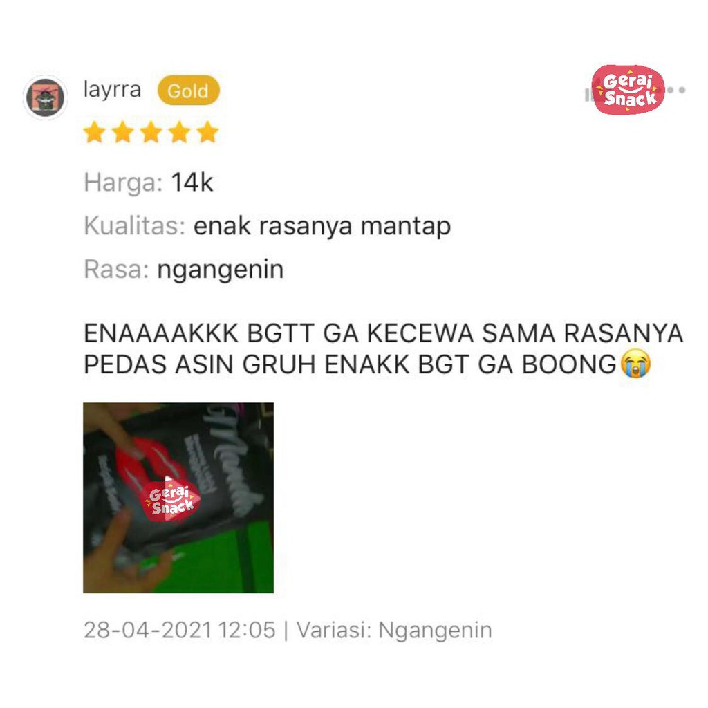 Keripik Beling Manda Daun Jeruk Khas Bandung 120gr