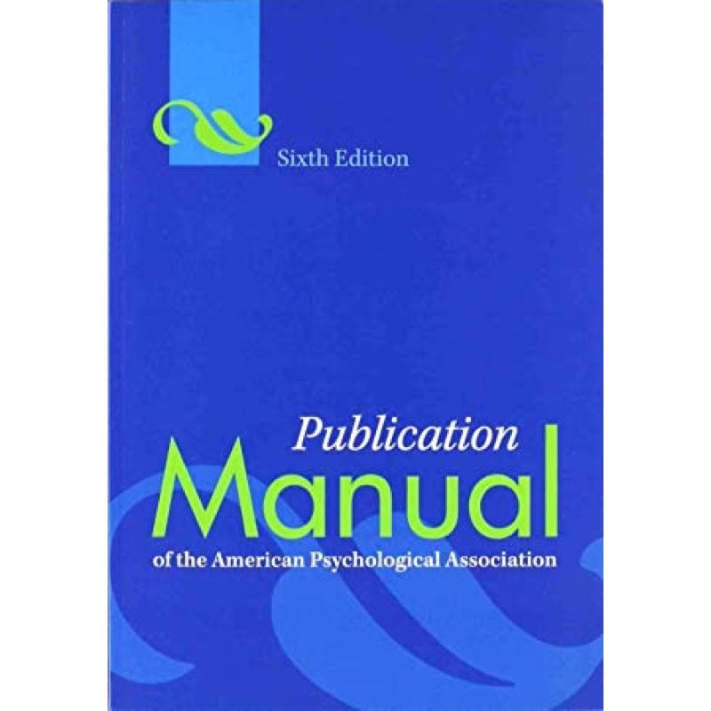 Jual Buku Publication Manual Sixth Edition | Shopee Indonesia