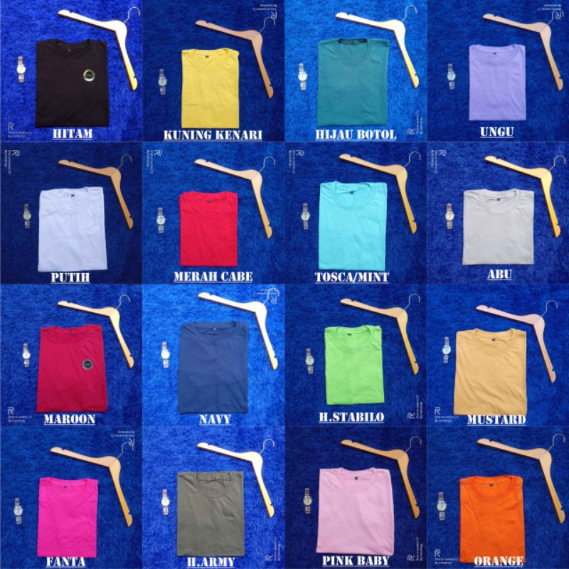 KAOS POLOS DISTRO LENGAN PENDEK/KAOS POLOS/KAOS POLOS HITAM