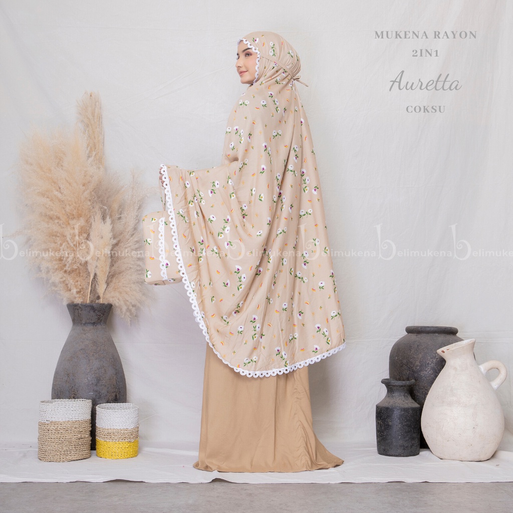 Mukena Dewasa Traveling 2in1 Auretta