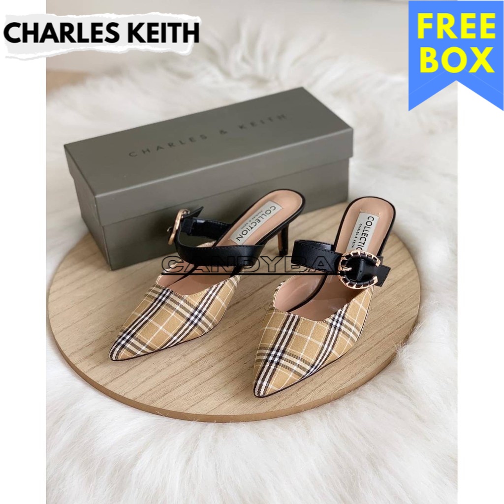 Sepatu Wanita - Charles N Keith Sepatu Perempuan Sandal Import 066
