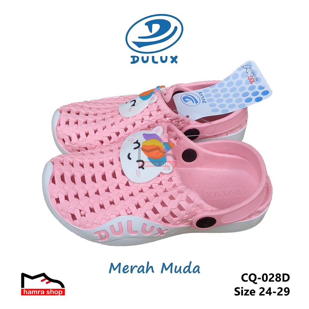 Dulux CQ 028 D Sepatu Sandal Anak Perempuan - Sandal Baim 24-29