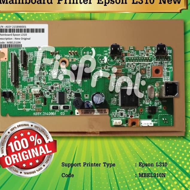 ± Cashback >>>> Original Mainboard Epson L310 Board Motherboard Printer L310 L-310 - BEKAS ±