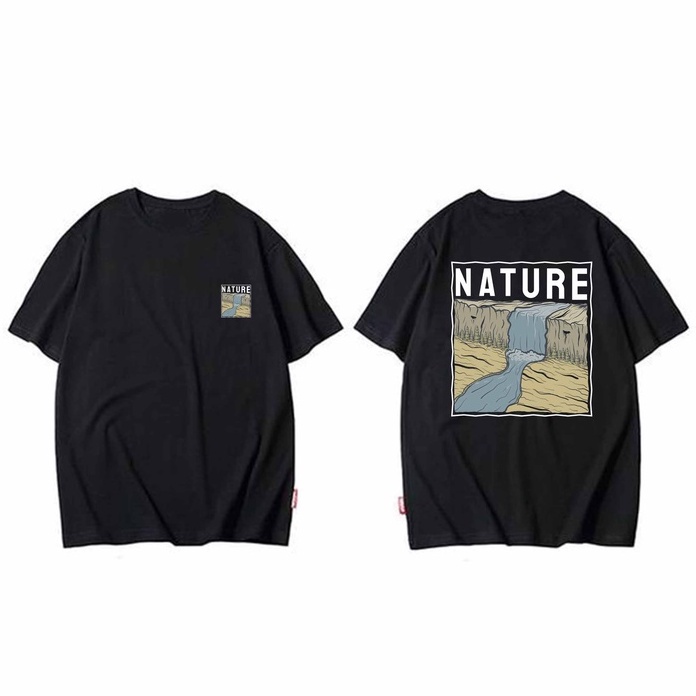 Nature Tshirt Kaos Pria Combat