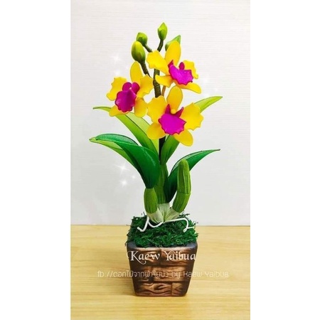 bunga stocking/anggrek palsu/bunga palsu