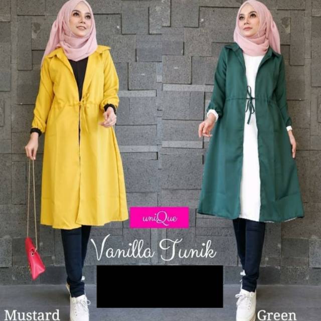4CM Vanilla tunik nyatu dg daleman