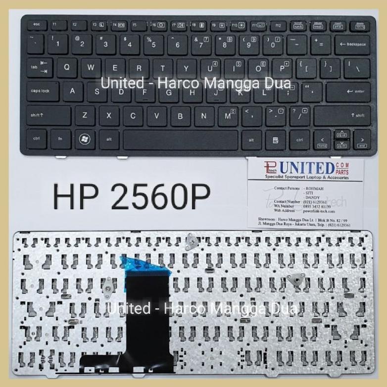 Keyboard Hp Elitebook 2560 2560p 2570 2570p