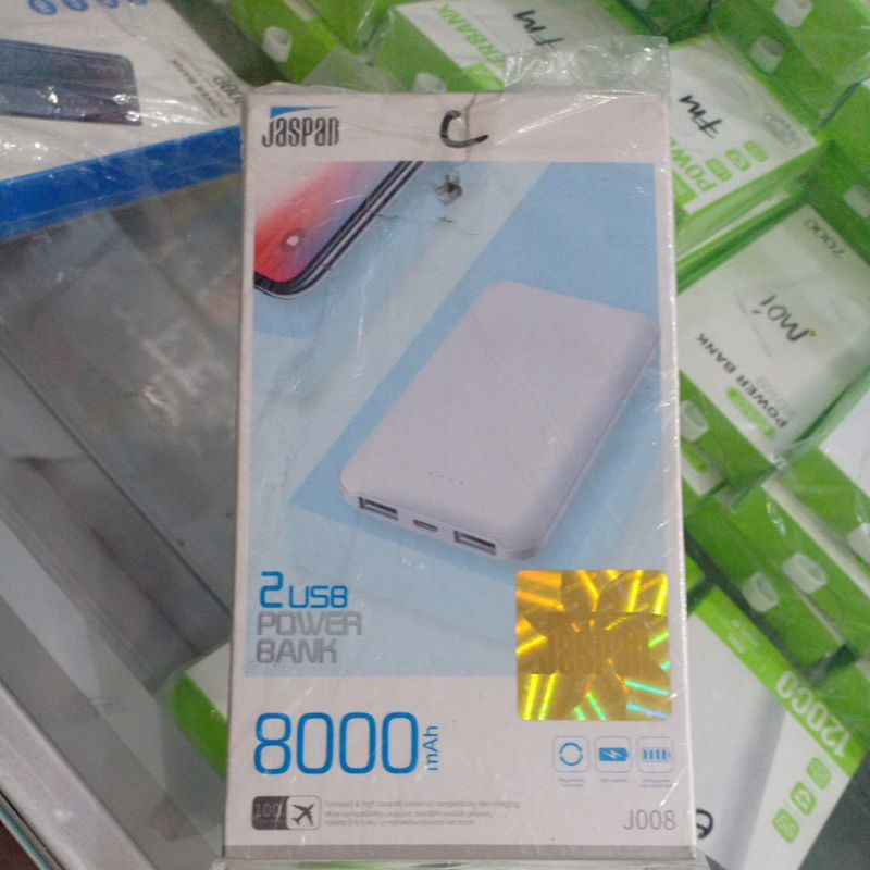 Power Bank Jaspan 8000mAh Original 100%