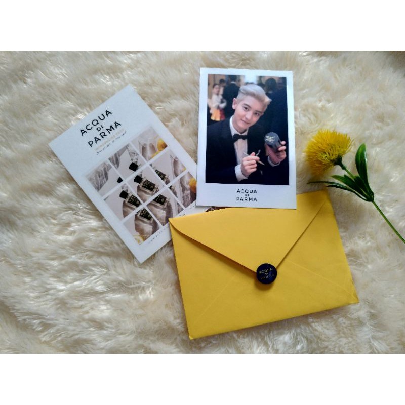 EXO CHANYEOL ACQUA DI PARMA POSTCARD PC