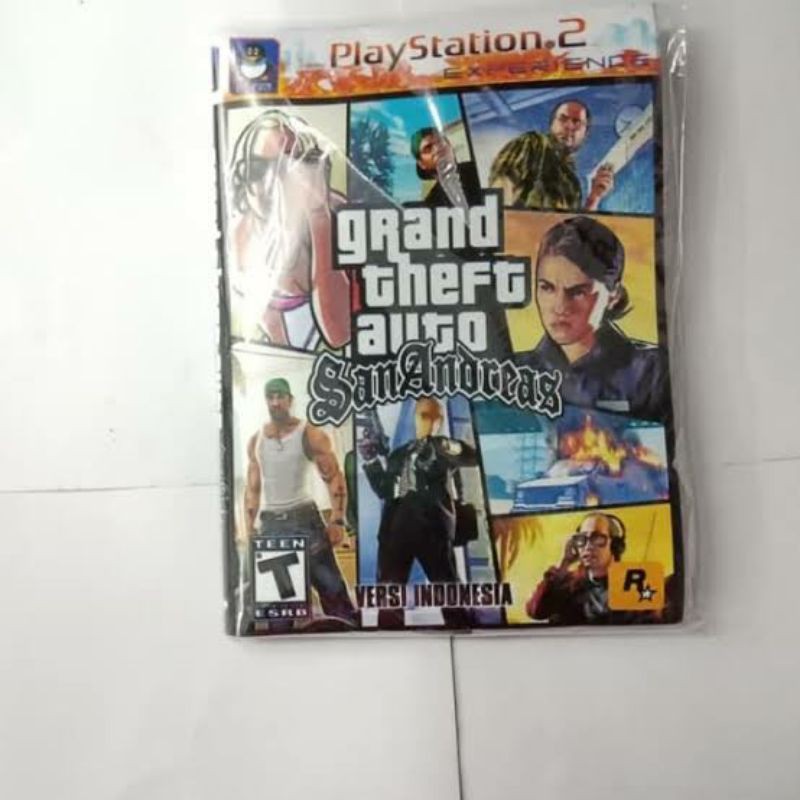 Kaset Ps2 GTA SAN Andreas