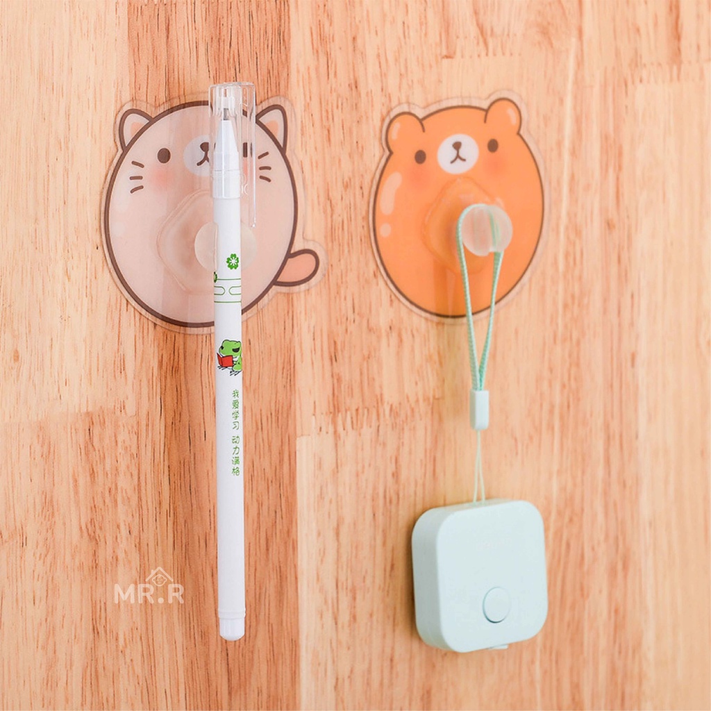 Tempat Sikat Gigi Pulpen Pensil Hook Tempel Dinding Kamar Mandi Gantungan Wastafel ToothBrush Holder