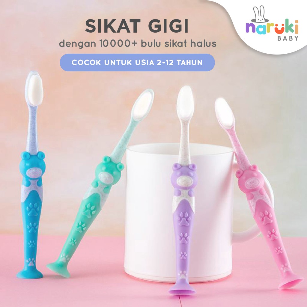 Sikat Gigi Bayi Anak 10000 Bulu Lembut Halus / Toothbrush Baby Kids