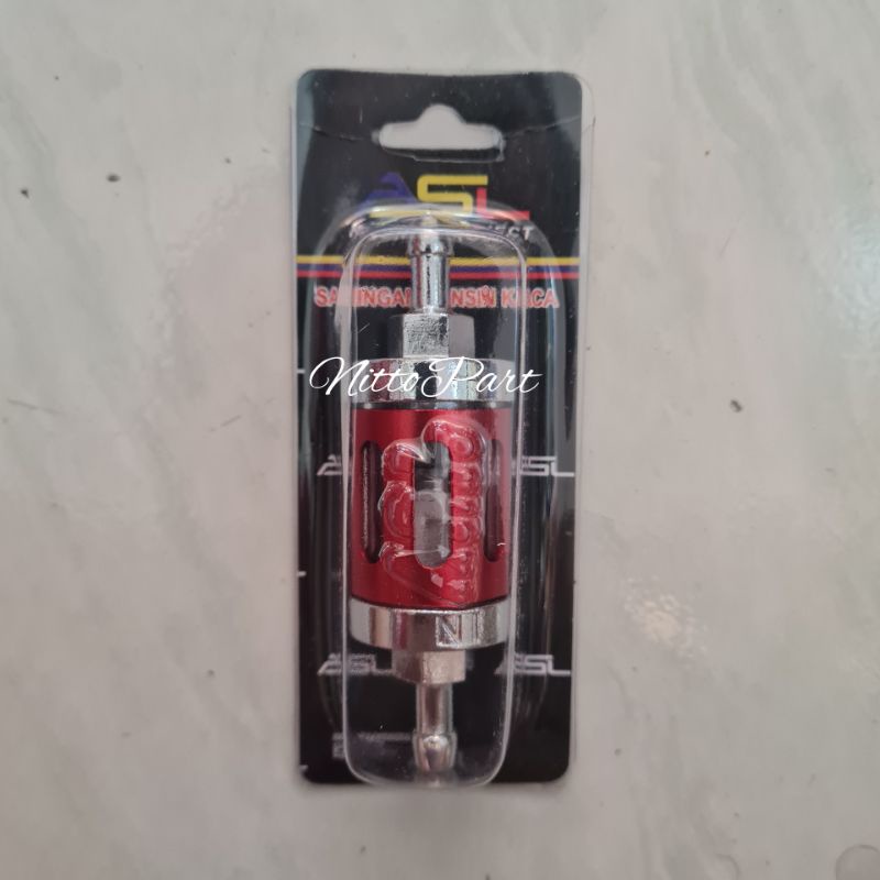 100% ORIGINAL Filter Bensin Kaca Warna