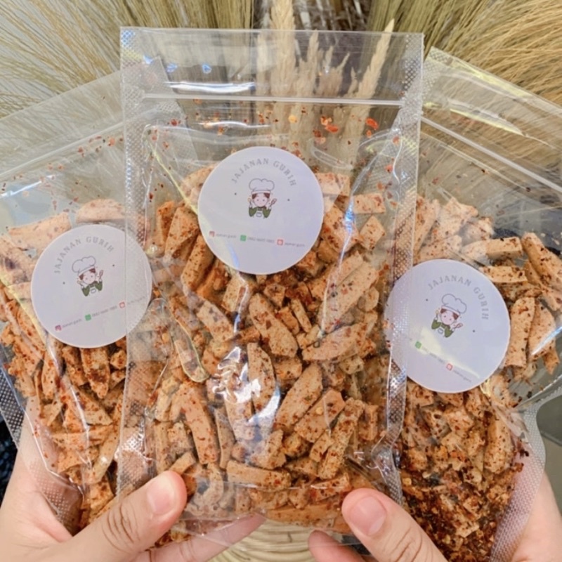 

Basreng Pedas Daun Jeruk 100 gram