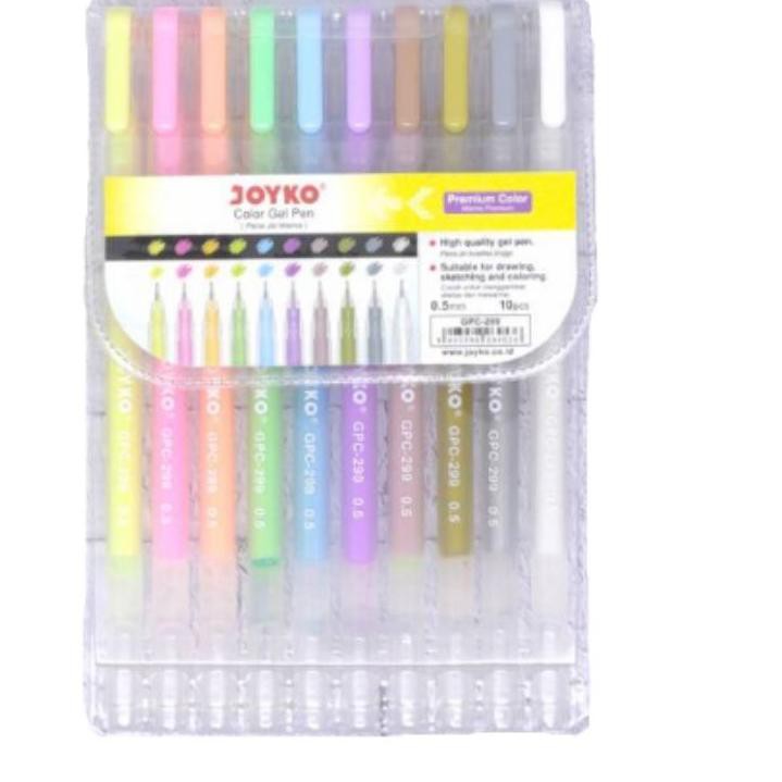 

Muraaaahh.. Pulpen gel warna joyko GPC 299